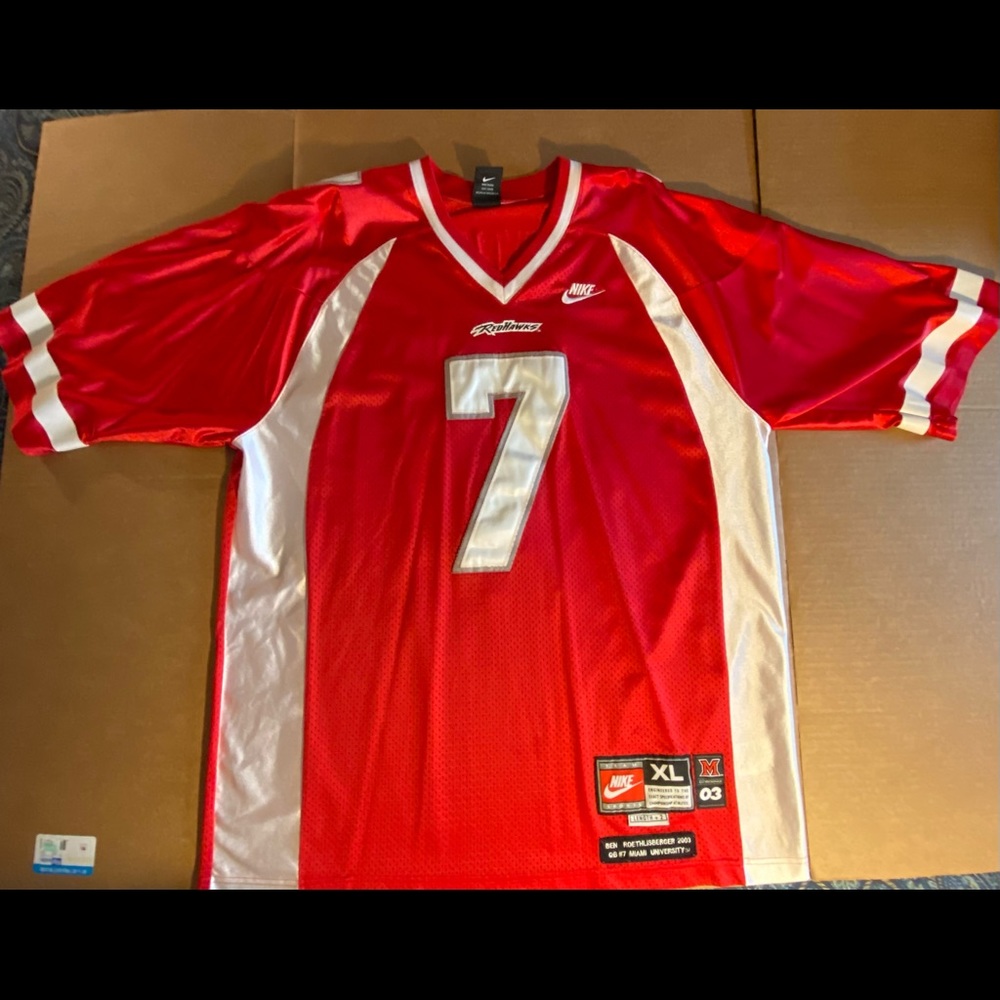 Nike Miami (OH) Ben Roethlisberger Jersey